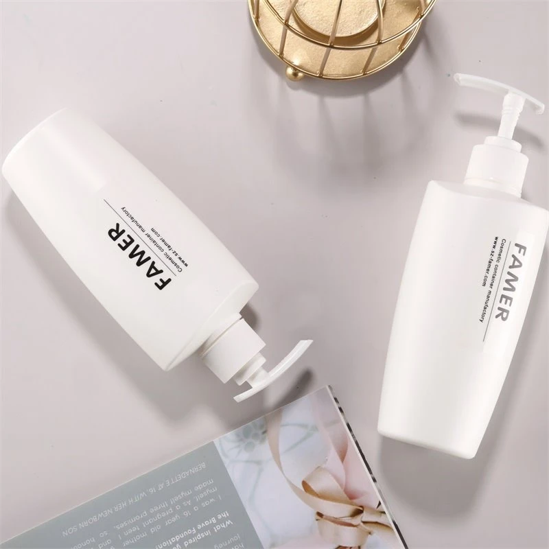 Shampoo Pump Replacement 350ml Plastic Bottle