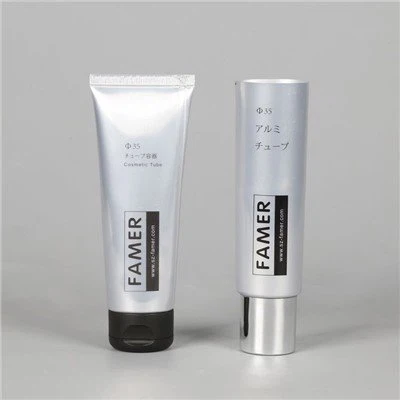 Empty Toothpaste Tube with Many Kinds of Cap