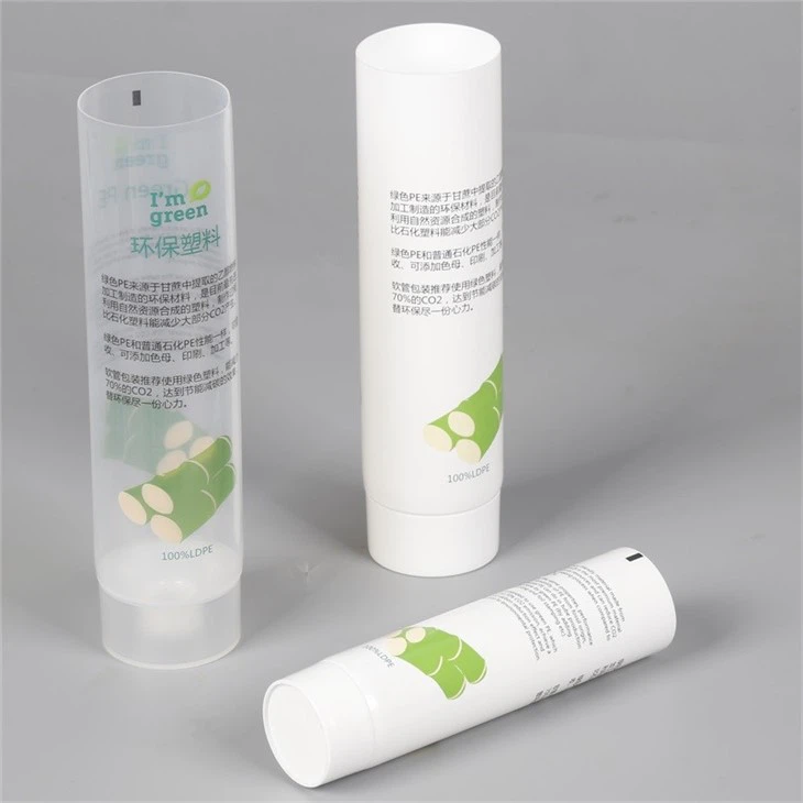 luxury tube for lotion sugarcane tube